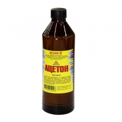 Ацетон  0.5 л. (уп.-25)