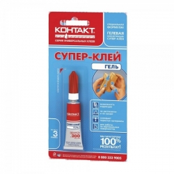Клей - гель  Контакт  3 гр. (уп.-12)
