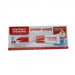 Клей  Контакт  3 гр. (уп.-12)