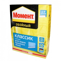 Клей обойный  Момент-Классик  200гр. (уп.-24)