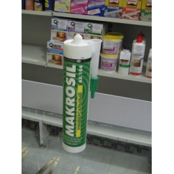 Герметик силик. Макросил  АХ104 290 мл. бел.(12)