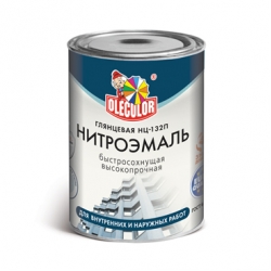 Эм.НЦ-132П желтая  0.7 кг. OLECOLOR (уп.-14)