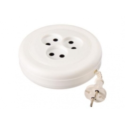 Удлинитель  3м.*5 метров  10А. (рулетка)