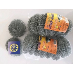 Губка металлическая Супер -Люкс 3 шт. /15 гр./