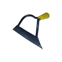 Тяпка самозаточная 170*45мм. (металлик) желтая
