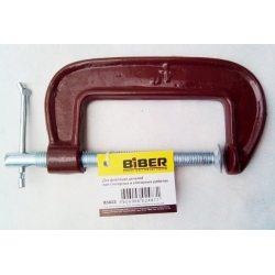 Струбцина тип G-100 мм.  БИБЕР /85853/