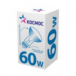 Лампа КОСМОС R63 Е27 60W зеркальная