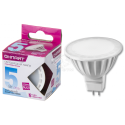 Лампа ОНЛАЙТ диодная MR16-5-4К-GU5,3 /71638/