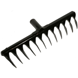 Грабли металлические 12-зубые