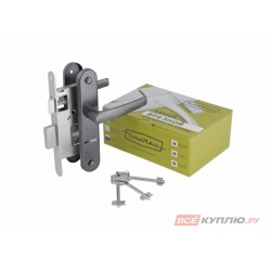 Замок врезной ЗВ 9-4.08 с ручками /Птимаш/ бронза