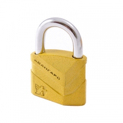 Замок навесной ВС 2Д-50 желтый /Екатеринбург/