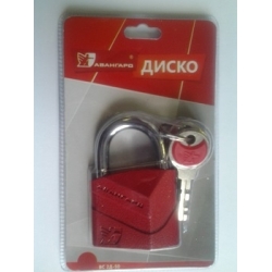 Замок навесной ВС 2Д-50 красный /Екатеринбург/